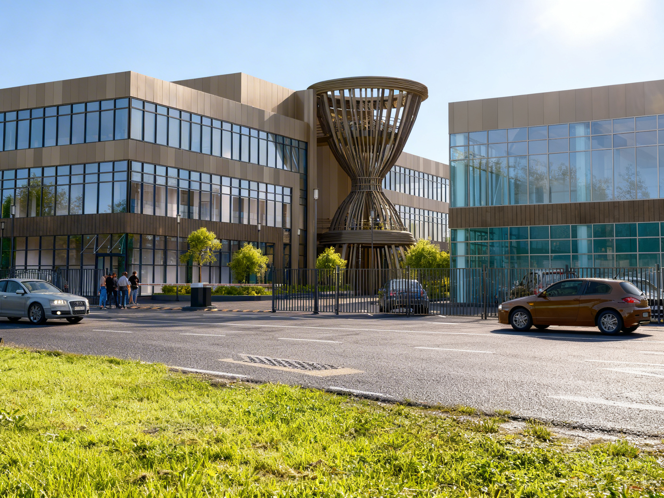 Технопарк L618 — light industrial в Санкт-Петербурге, арт-объект «Песочные часы»